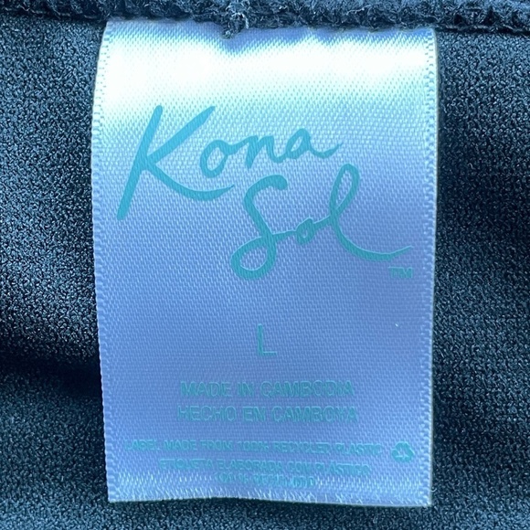 🩷2 for $10🩷 Kona Sol Bathing Suit High Waist Bikini Bottoms - Picture 6 of 8